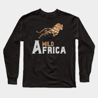 Cheetah Wild Africa Long Sleeve T-Shirt